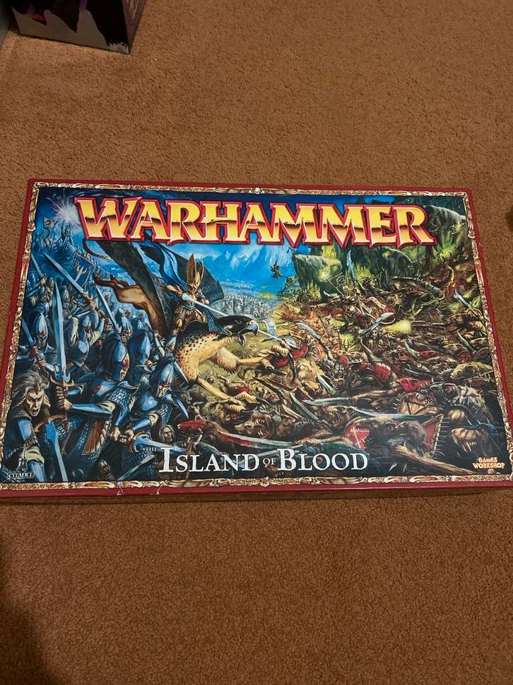 Warhammer High Elves - Island of Blood, Hobby en Vrije tijd, Wargaming, Gebruikt, Warhammer, Figuurtje(s), Geverfd, Ophalen of Verzenden