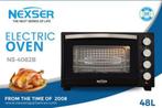 48L Multifunctionele Air Oven – 2000W - Zwart, Minder dan 45 cm, Minder dan 45 cm, Nieuw, Ophalen of Verzenden