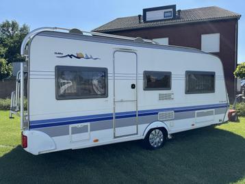 Hobby De luxe Easy 495 ul / aparte bedden / mover / voortent beschikbaar voor biedingen