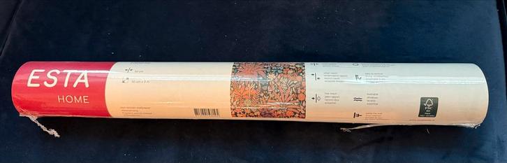 Tropisch Behang Esta Home nieuw in verpakking 4m2, Huis en Inrichting, Stoffering | Behang, Zwart, Oranje, Paars, Roze, minder dan 10 m²