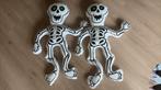 Halloween 2 opblaasbare skeletten, Ophalen of Verzenden, Zo goed als nieuw