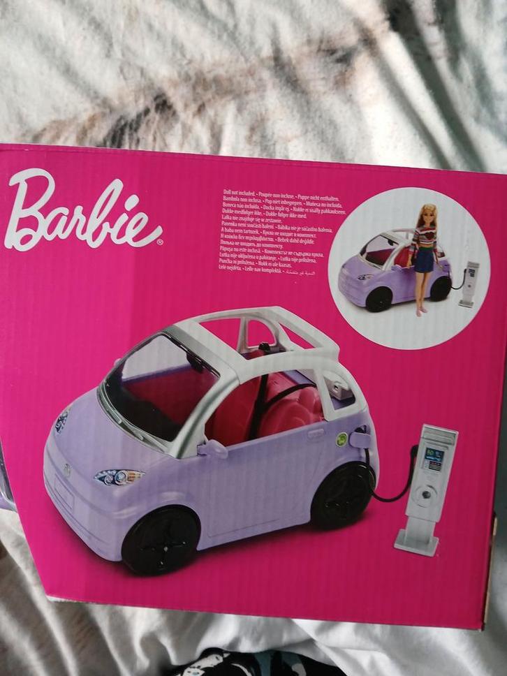 Barbie elektrische auto., Kinderen en Baby's, Speelgoed | Speelgoedvoertuigen, Nieuw, Ophalen of Verzenden