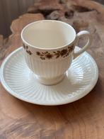 Wedgwood Koffiekop en Schotel Radcliffe, Gebruikt, Keramiek, Ophalen of Verzenden, Overige stijlen