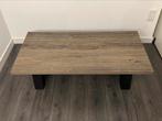 Nieuwe Salontafel Milaan Oak Dark Bruin. Verstelbare pootjes, Huis en Inrichting, Tafels | Salontafels, Ophalen, 100 tot 150 cm