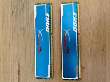 Kingston 8Gb DDR3 1600MT/s kit van 2  beschikbaar voor biedingen