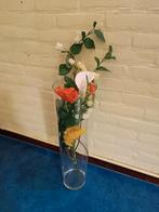 Hoge, stevige glazen vaas - 58cm, Ophalen