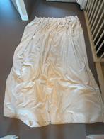 Witte verduisterende gordijnen (180 breed / 200 lang), Huis en Inrichting, Ophalen, Zo goed als nieuw, 150 tot 200 cm