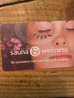Sauna & welnessbon, Tickets en Kaartjes, Twee personen, Cadeaubon, Spa of Sauna