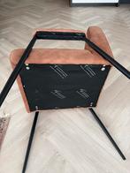 Cognackleurige stoelen in nieuwstaat - 2 stuks, Huis en Inrichting, Stoelen, Ophalen, Twee, Bruin, Leer