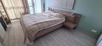 2 persoons bed (200x200cm) incl. Matras., Gebruikt, Overige maten, Hout, Ophalen