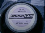 2 stuks SoundLab LS-385 G 15 inch 175 Watt RMS 8 Ohm, Gebruikt, Overige typen, 120 watt of meer, Ophalen