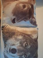 Wolf & Hert en travel Sierkussens - Zo Goed Als Nieuw!, Huis en Inrichting, Woonaccessoires | Kussens, Ophalen of Verzenden, Zo goed als nieuw