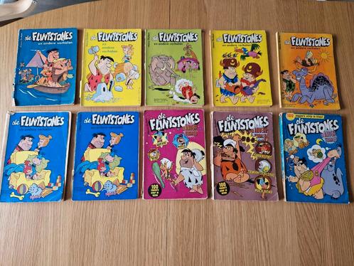 10x de Flintstones 1964 tm 1971 in matige staat samen 5 euro, Boeken, Stripboeken, Gelezen, Meerdere stripboeken, Ophalen of Verzenden