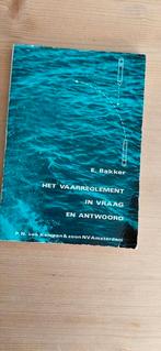 Het Vaarreglement, Ophalen of Verzenden, Zo goed als nieuw, Boek of Tijdschrift