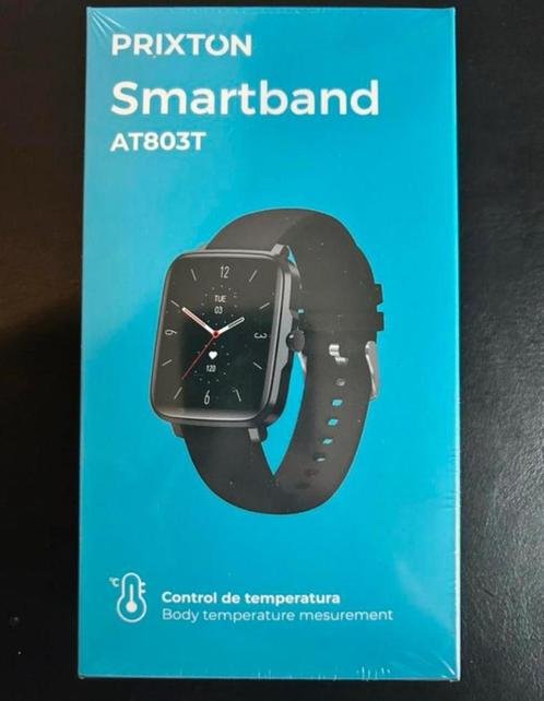 Prixton smartwatch nieuw, Sieraden, Tassen en Uiterlijk, Smartwatches, Nieuw, Android, Zwart, Calorieverbanding, Conditie, Hartslag