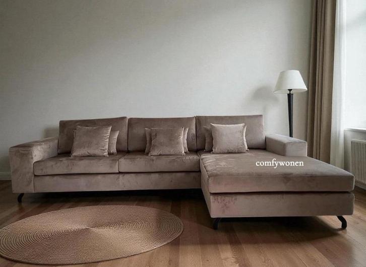 Hoekbanken & loungebanken direct uit onze EIGEN fabriek, Huis en Inrichting, Banken | Complete zithoeken, Nieuw, Hout, Kunststof