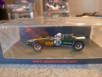 Lotus 25 italian GP 1965 Giacomo "Geki" Russo spark 1:43 beschikbaar voor biedingen