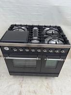 Boretti antraciet 5 pits fornuis, Ophalen, Gebruikt, 60 cm of meer, Gas