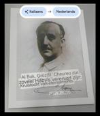 GENERAL FRANCISCO FRANCO Signed Photograph print 8 x 6 inch, Ophalen of Verzenden, A, Foto of Kaart, A