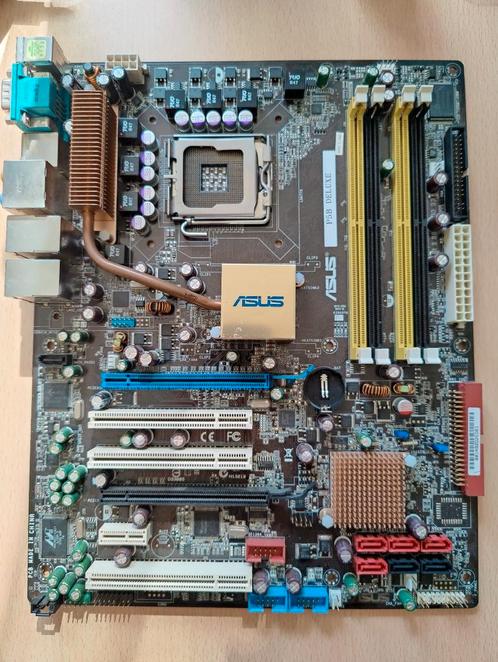 Asus P5B Deluxe, Computers en Software, Moederborden, Zo goed als nieuw, Intel, DDR2, Ophalen of Verzenden