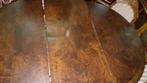 Klassiek noten uitschuifbaar tafel met tussenblad, Ophalen