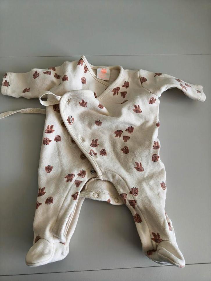 Zachte baby pyjama dierenprint - Nieuw!, Kinderen en Baby's, Babykleding | Maat 56, Nieuw, Jongetje of Meisje, Nacht- of Onderkleding