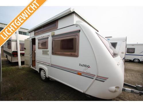 Te huur: Rapido Evolution 40 hefdak mover luifel, Caravans en Kamperen, Caravans, Bedrijf, tot en met 3, 500 - 750 kg, Treinzit