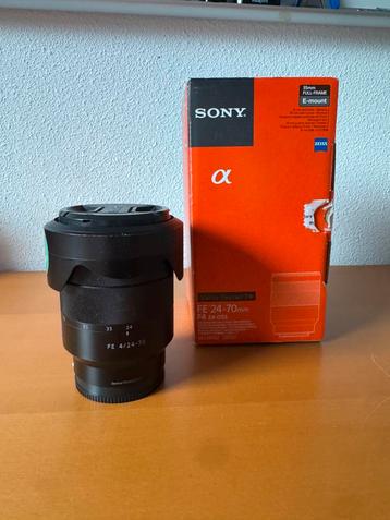Sony FE 24-70mm f/4 ZA OSS Lens met B+W filter beschikbaar voor biedingen