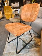Stoel velours koopmans metalen frame opruiming, Ophalen of Verzenden, Nieuw, Vijf, Zes of meer stoelen