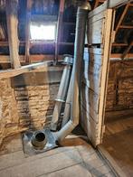 Rookgasafvoer Metaloterm (compleet met buizen en loodpan), Doe-het-zelf en Verbouw, Buizen en Afvoer, Ophalen, Afvoer, Aluminium