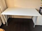 Ikea Galant Bureau 160x80 - Wit, Ophalen, In hoogte verstelbaar, Gebruikt, Bureau