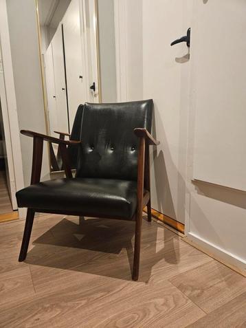 Vintage Louis van Teeffelen Fauteuil voor Wébé – Jaren '60  beschikbaar voor biedingen