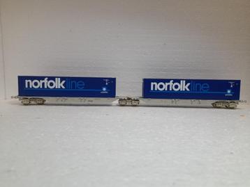 Roco NS gelede-containerwagon 47110 beschikbaar voor biedingen