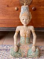 Javaans houten Sultan  beeld Java Indonesië Kraton, Ophalen