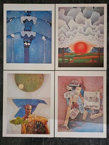 Luxe vintage kunstdruk ITT op crème vergé-papier (55x43cm) beschikbaar voor biedingen