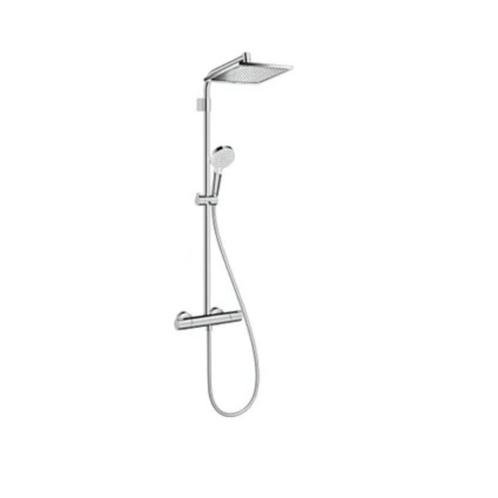 Hansgrohe Regendouche - Crometta - Zilver - Met Thermostatis, Huis en Inrichting, Badkamer | Badtextiel en Accessoires, Nieuw