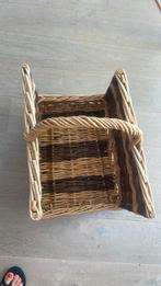 Rieten hout mand/ uit Frankrijk, Huis en Inrichting, Ophalen of Verzenden, Zo goed als nieuw