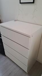 Malm ladekast 4 lades, Huis en Inrichting, Kasten | Ladekasten, Ophalen, Gebruikt