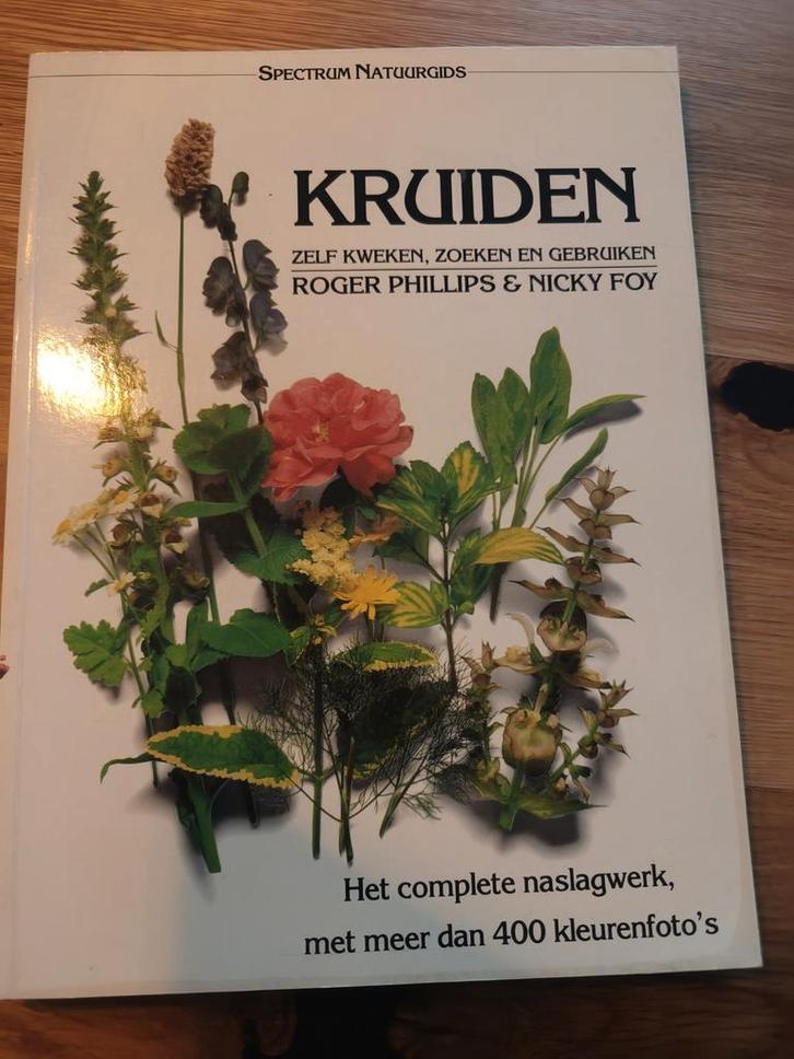 Kruiden - Zelf kweken, zoeken en gebruiken, Boeken, Hobby en Vrije tijd, Zo goed als nieuw, Overige onderwerpen, Ophalen of Verzenden