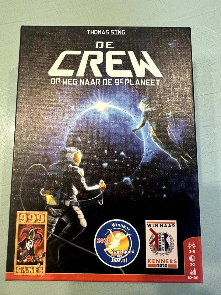 Bordspel De Crew, op weg naar de 9e planeet, Hobby en Vrije tijd, Gezelschapsspellen | Bordspellen, Zo goed als nieuw, Een of twee spelers