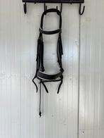Inperial Riding stang en trens hoofdstel wit onderlegd full, Ophalen of Verzenden, Gebruikt, Dressuur