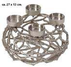 Krans Adventskrans met 4 kandelaren, Verzenden, Nieuw