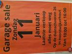 Grote verkoop van allerlei spullen uit garage en groot huis, Diversen, Ophalen, Zo goed als nieuw