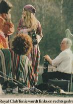 Retro reclame 1972 Royal Club Tonic frisdrank links & rechts, Verzenden, Overige typen