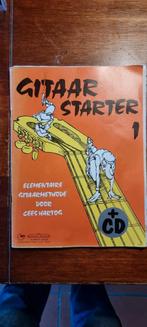 Gitaar Starter 1 lesboek Cees Hartog, Muziek en Instrumenten, Bladmuziek, Ophalen of Verzenden, Gitaar, Zo goed als nieuw