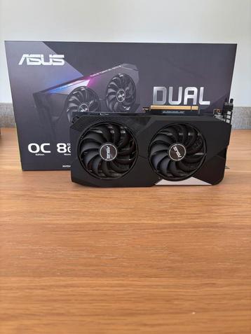 Mooie en krachtige ASUS DUAL geforce RTX 3070 beschikbaar voor biedingen