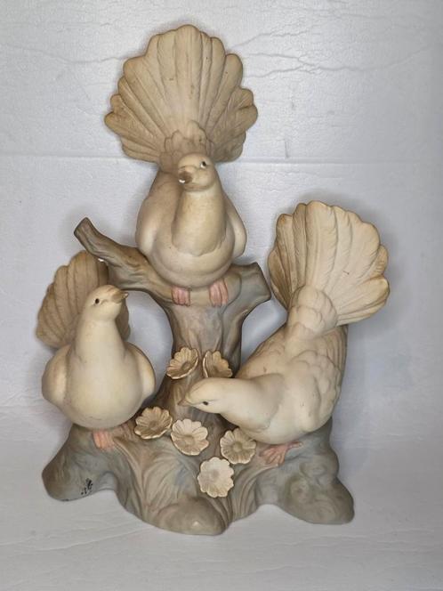 Antiek gestempelde beeldje, Antiek en Kunst, Kunst | Beelden en Houtsnijwerken, Ophalen of Verzenden