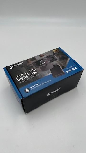 Webcam Full HD - 1080P, Computers en Software, Webcams, Zo goed als nieuw, Bedraad, ChromeOS, MacOS, Windows, Android, iOS, Microfoon