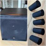 KEF HTS 7001 speakers en KEF C4 Subwoofer, Audio, Tv en Foto, Luidsprekers, Gebruikt, 120 watt of meer, Front, Rear of Stereo speakers