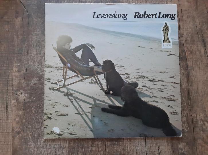 LP Robert Long / Levenslang (1977), Cd's en Dvd's, Vinyl | Nederlandstalig, Gebruikt, Pop, 12 inch, Ophalen of Verzenden